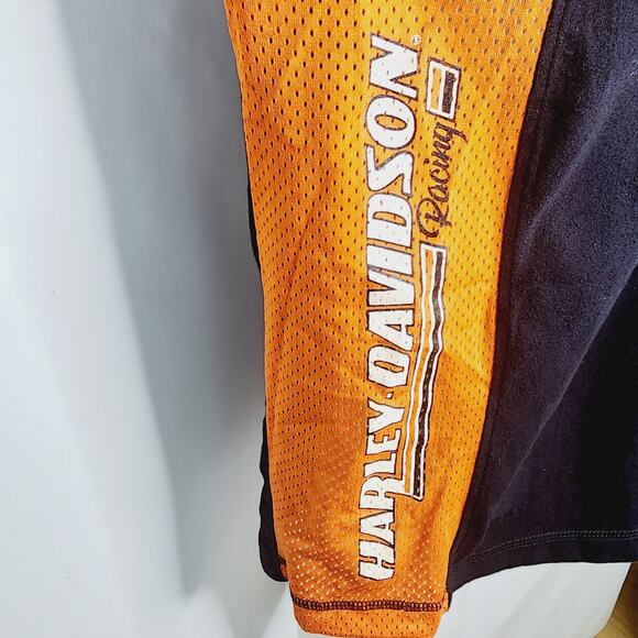 Harley Davidson Racing Sleeveless Zipper Front  Mesh Side Panels Women's XL - Picture 6 of 11